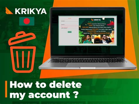 krikya account delete